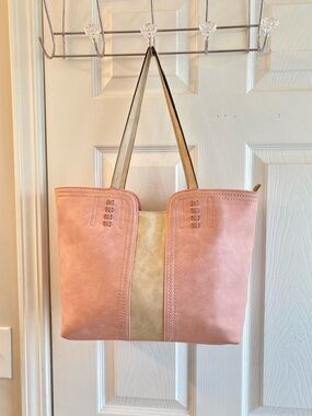 Montana West, Large pink tote bag great condition clean interior 16 by 11 inches